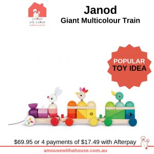 Popular Toy - The Janod Giant Multicolour Train