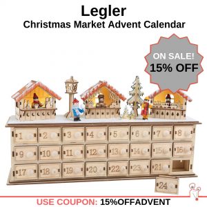 15% OFF Legler - Christmas Market Advent Calendar
