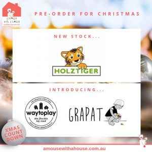 Christmas Pre-Orders, New Brands Grapat & Waytoplay, New Holztiger InStock plus... Holztiger Giveaway Competition