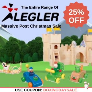 Massive Post Christmas Toy Sale - 25% OFF all Legler Toys