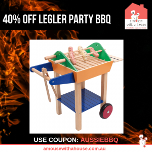 Sizzling Summer Savings Australia Day BBQ 40% OFF Legler Party Barbecue