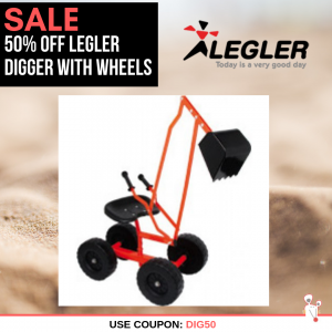 50% OFF Legler Digger With Wheels