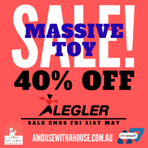 TOY SALE – Save 40% Off all Legler Toys