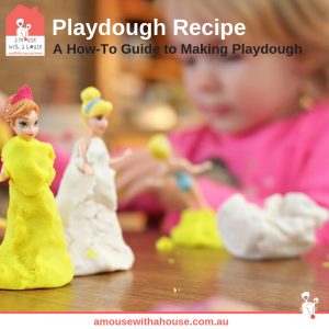 Parent Tip: How to Make Coloured Playdough