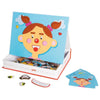 Goki, Magnetic game, funny faces girl, amousewithahouse
