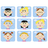 Goki, Magnetic game, funny faces girl, amousewithahouse
