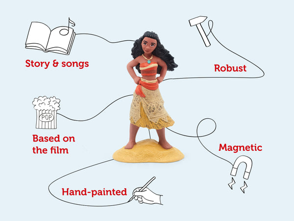 Disney - Moana  Tonie Audio Character - Amousewithahouse