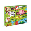 Janod - Farm Tactile Puzzle available at Amousewithahouse