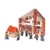 Legler - Fire Station Cardboard Doll's House available at Amousewithahouse