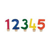 NIC - Wooden Birthday Numbers Set 1-5 (5 pcs) available at Amousewithahouse