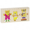 Goki - Bear Design, Dress Up Box, Puzzle available at Amousewithahouse