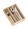 Gluckskafer - 10cm Cutlery stainless steel 4 sets knife fork spoon in wooden box available at Amousewithahouse