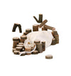 Gluckskafer – Branchwood Blocks in Cotton Net Bag – traditional 34 pcs