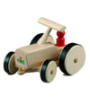 NIC - Creamobil Wooden Tractor 27cm Natural available at Amousewithahouse