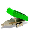 NIC - Creamobil Wooden Tipper Trailer 38cm available at Amousewithahouse