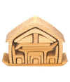 NIC - All-in-one house natural 17 pieces 22 x 7 x 15cm available at Amousewithahouse