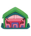 NIC - Gluckskafer - All in one house green 17 pieces 22 x 7 x 15cm available at Amousewithahouse