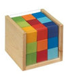 NIC - Coloured Cubes in a Box 14 x 14 x 13 cm available at Amousewithahouse