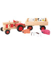 Legler - Tractor with Trailer and animals available at Amousewithahouse