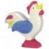 Holztiger - Rooster, blue available at Amousewithahouse