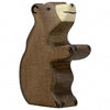 Holztiger - Brown Bear, Small, Sitting available at Amousewithahouse