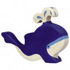 Holztiger - Blue Whale With Water Fountain available at Amousewithahouse