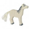 Holztiger - Horse, head raised, grey mane available at Amousewithahouse