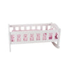 Goki - Dolls Cradle White available at Amousewithahouse