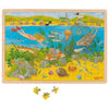 Goki - Background puzzle Underwater world, Peggy Diggledey available at Amousewithahouse