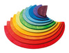 Grimms - Grimm's Large Semi Circles - Rainbow available at Amousewithahouse