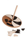Grimms - Grimm's Spinning Top Monochrome available at Amousewithahouse