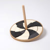 Grimms - Grimm's Spinning Top Monochrome available at Amousewithahouse