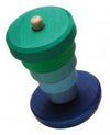 Grimms - Grimm's Wobbly Stacking Tower Blue available at Amousewithahouse