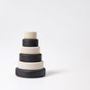 Grimms - Grimm's monochrome small conical tower available at Amousewithahouse