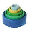 Grimms  Grimm's- Stacking Bowls - Oceanblue available at Amousewithahouse