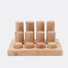 Grimms - Stacking Game Small Natural Rollers 2