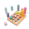 Grimms - Stacking Game Small Pastel Rollers 6
