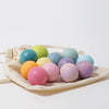 Grimms - Wooden Balls, pastel set of 12 available at Amousewithahouse