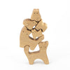 Mikheev - Wooden Toy Cats Family Puzzle available at Amousewithahouse