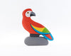 Mikheev - Red Ara Parrot available at Amousewithahouse