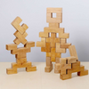 Educational wooden toy building block set - Grimms