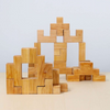 Educational wooden toy building block set - Grimms