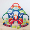 Educational wooden toys building set