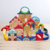 Educational wooden toys building set