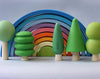 Skandico - A Set of toy trees (natural green colors) available at Amousewithahouse