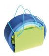 Grimm's Portable Doll House, Blue/Green - Amousewithahouse