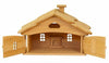 wooden toy house