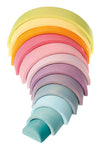 Grimms - Grimms - Grimm's Large Pastel Tunnel 12 pieces available at Amousewithahouse