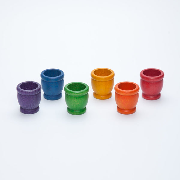 Grapat - Coloured Mates (set 6) available at Amousewithahouse
