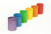 Grapat - Coloured Cups with lid (set 6) available at Amousewithahouse
